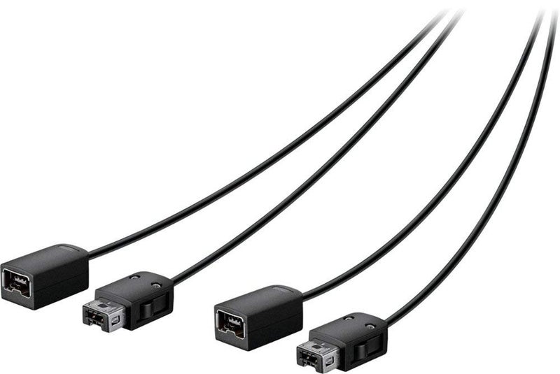 Insignia 6 ft. (2-pack) Controller Extension Cable for Nintendo SNES Classic and Nintendo NES Classic Controllers - Black - Image 2